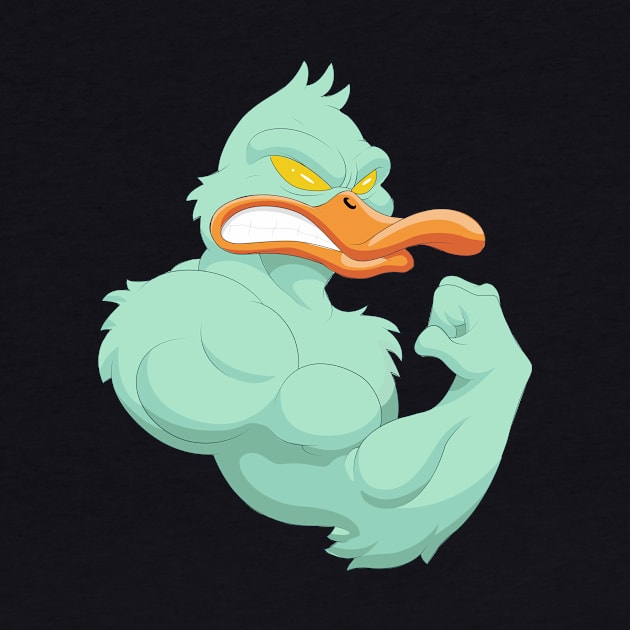 Duck Mascot muscle by isalnesia